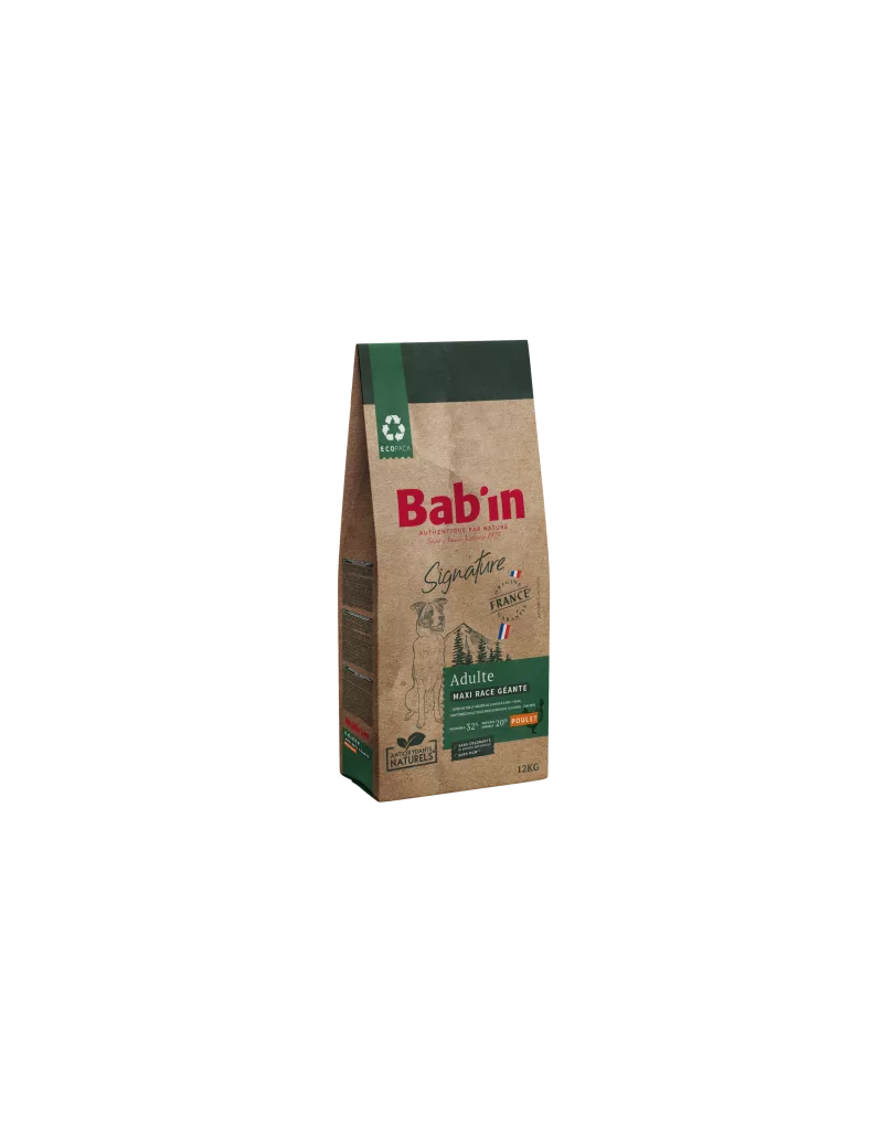  BAB'IN SIGNATURE RACE GEANTE ADULTE 12 KG