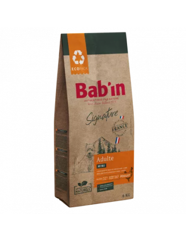  BAB'IN SIGNATURE MINI ADULTE POULET 6 KG