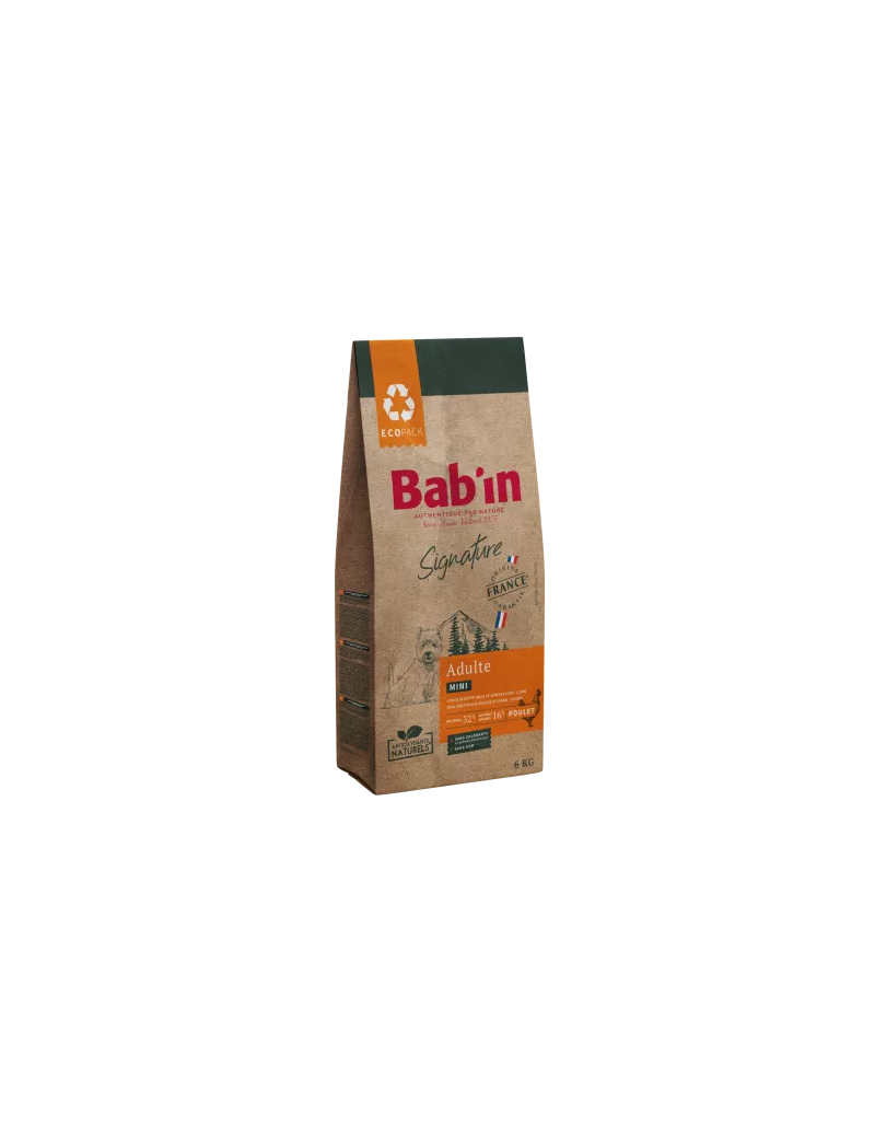  BAB'IN SIGNATURE MINI ADULTE POULET 6 KG