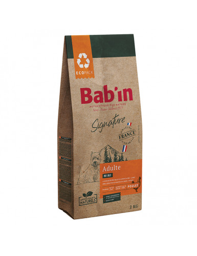  BAB'IN SIGNATURE MINI ADULTE POULET 2 KG