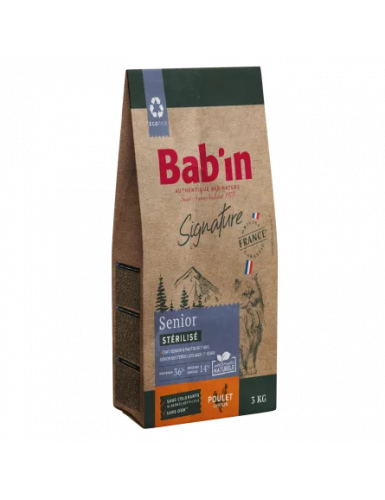 BAB'IN SIGNATURE CHAT SENIOR STERILISE 3 KG