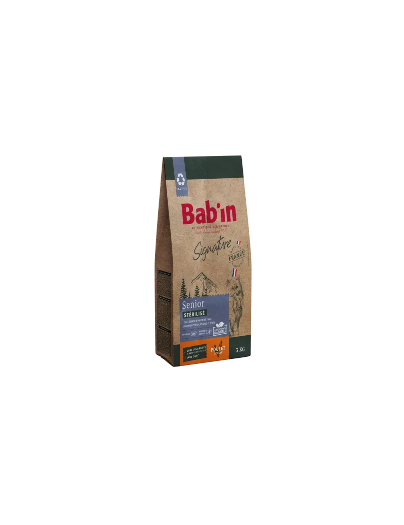  BAB'IN SIGNATURE CHAT SENIOR STERILISE 3 KG