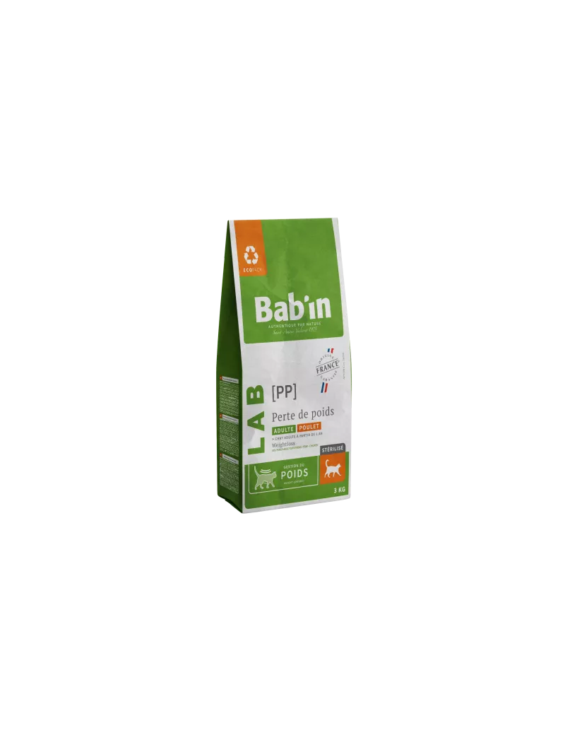  BAB'IN LAB CHAT PERTE DE POIDS 3 KG