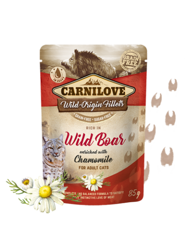 sanglier et camomille chat 85g