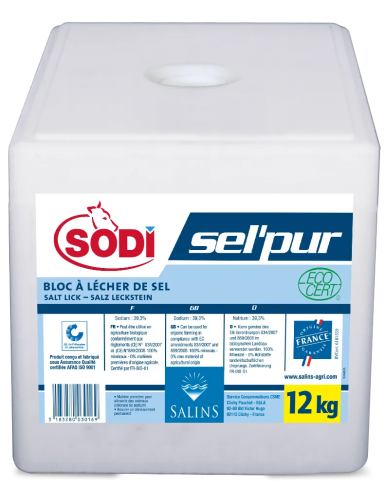 bloc sel pur 12kg