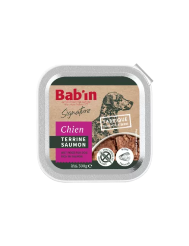  BAB'IN TERRINE CHIEN ADULTE SAUMON