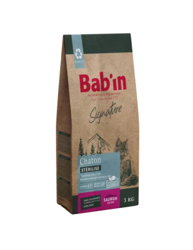  BAB'IN SIGNATURE CHATON POISSON 3 KG