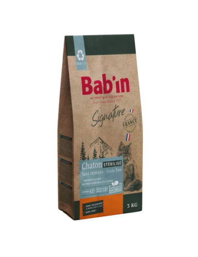 BAB'IN SIGNATURE CHATON SANS CEREALES 1.5 KG