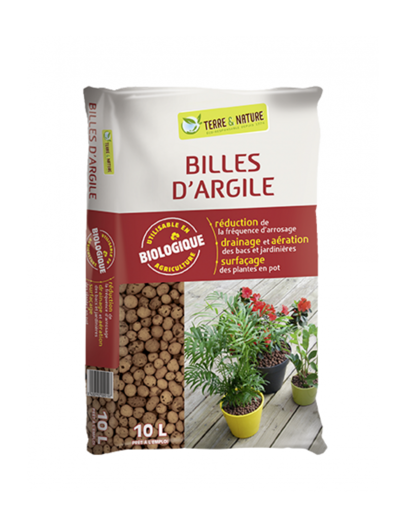  Billes d'argile