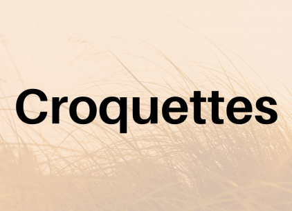 Croquettes